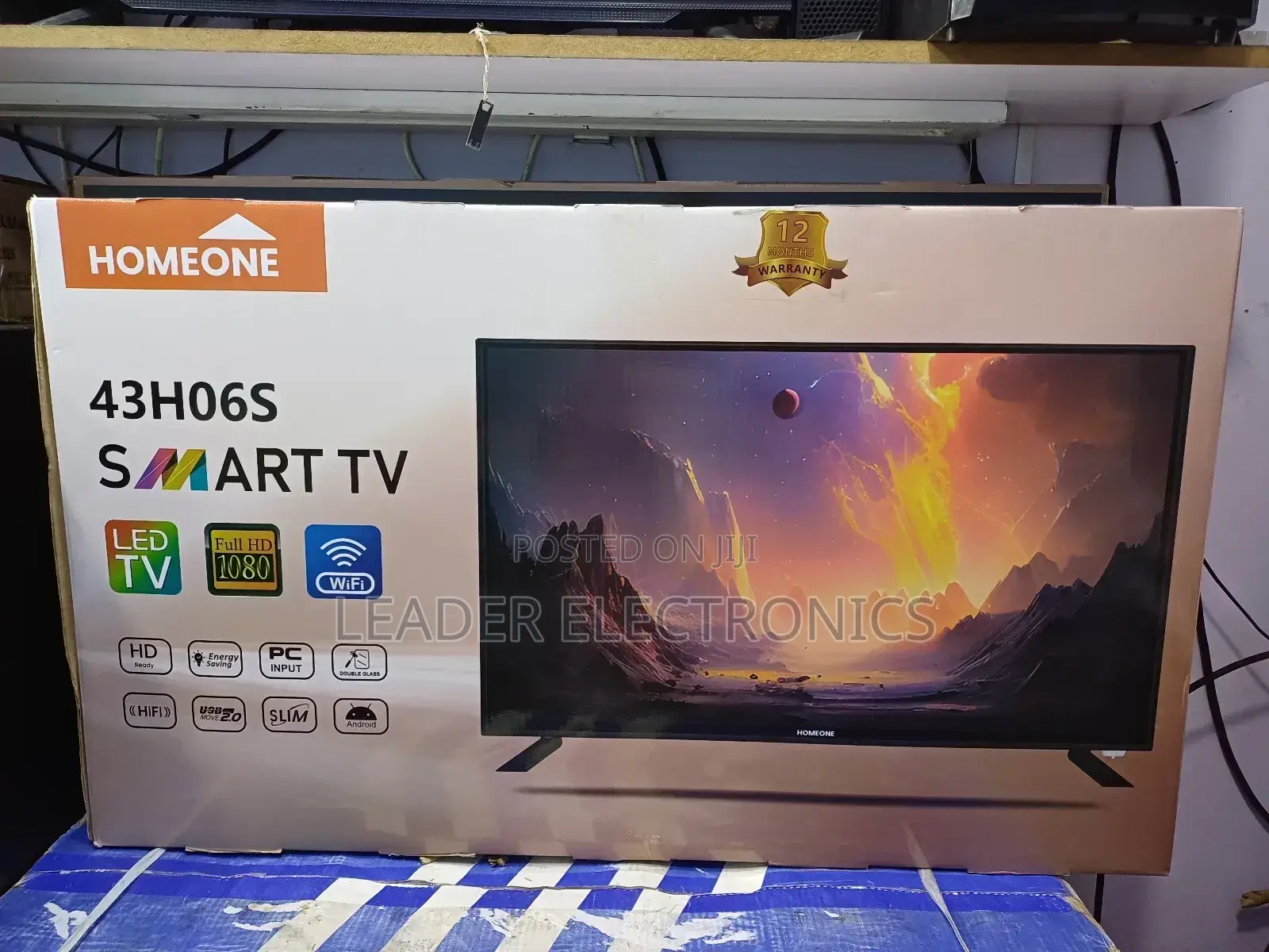 Homeone Tv 43 Inch Smart Android Tv