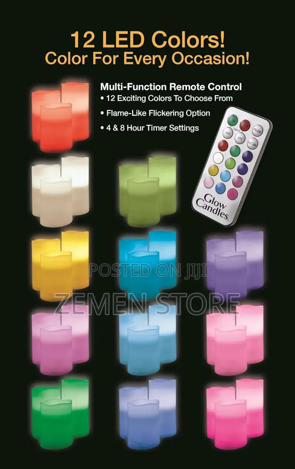 Three in One Luma Smart Candle