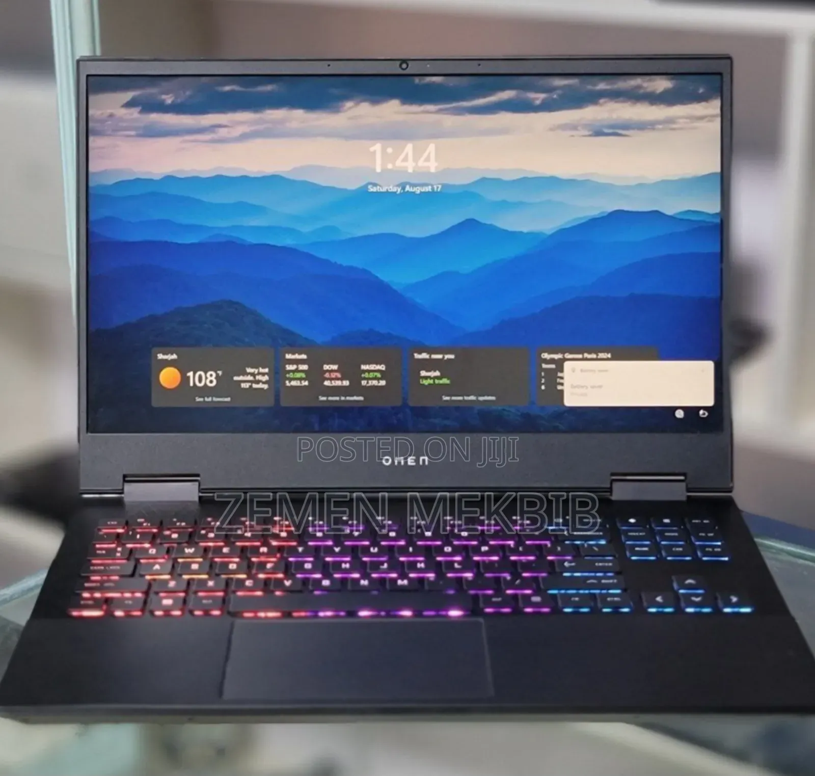 New Laptop HP Omen 15 16GB AMD Ryzen 7 SSD 512GB