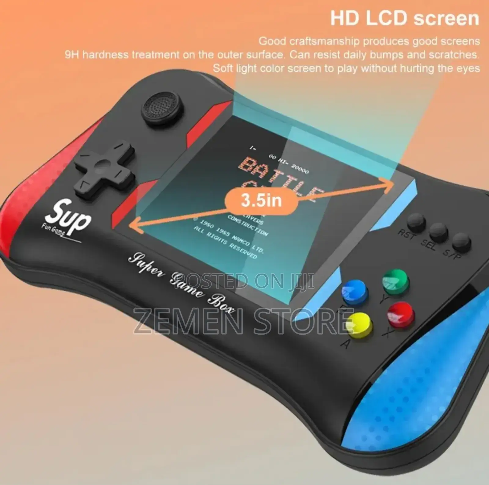 ባለ 2 Joystick የሆነ Hd X7m Sup Game Box