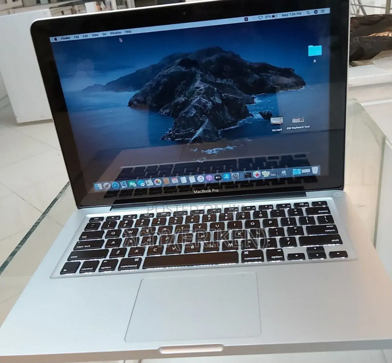 New Laptop Apple MacBook Pro 2012 4GB Intel Core I5 SSD 128GB