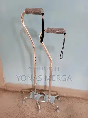 Photo - Tetrapod Walking Stick, Height/Left Right Adjustable Quad