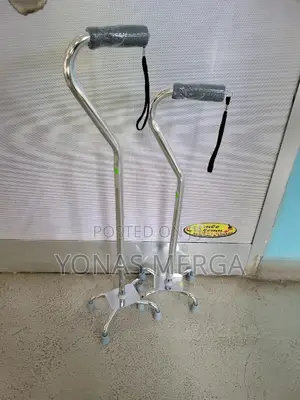 Photo - Walking Stick /4-Pronged Base for Extra Stability Balance,