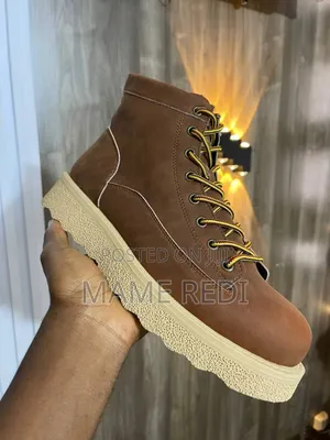 Half Boots Classy LookRugged Style Shoes