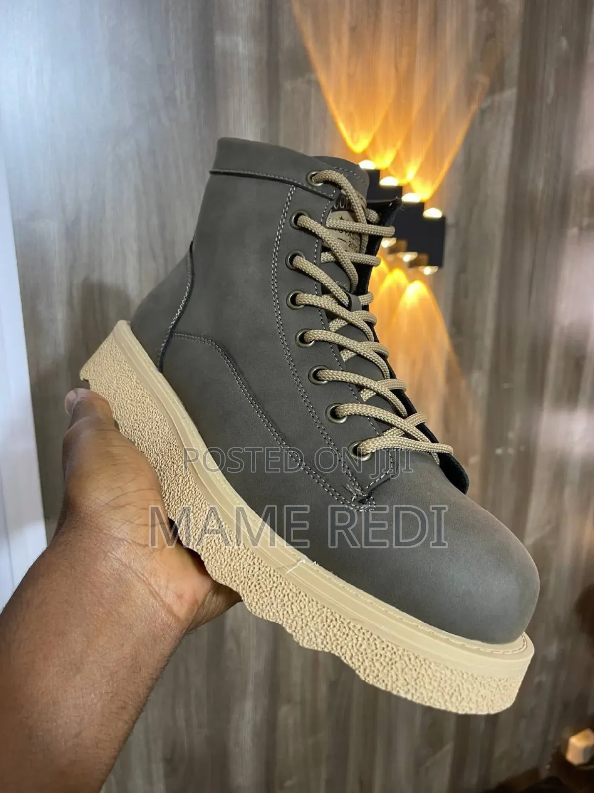 Half Boots Classy LookRugged Style Shoes