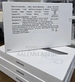 Photo - New Samsung Galaxy Tab A9 128 GB
