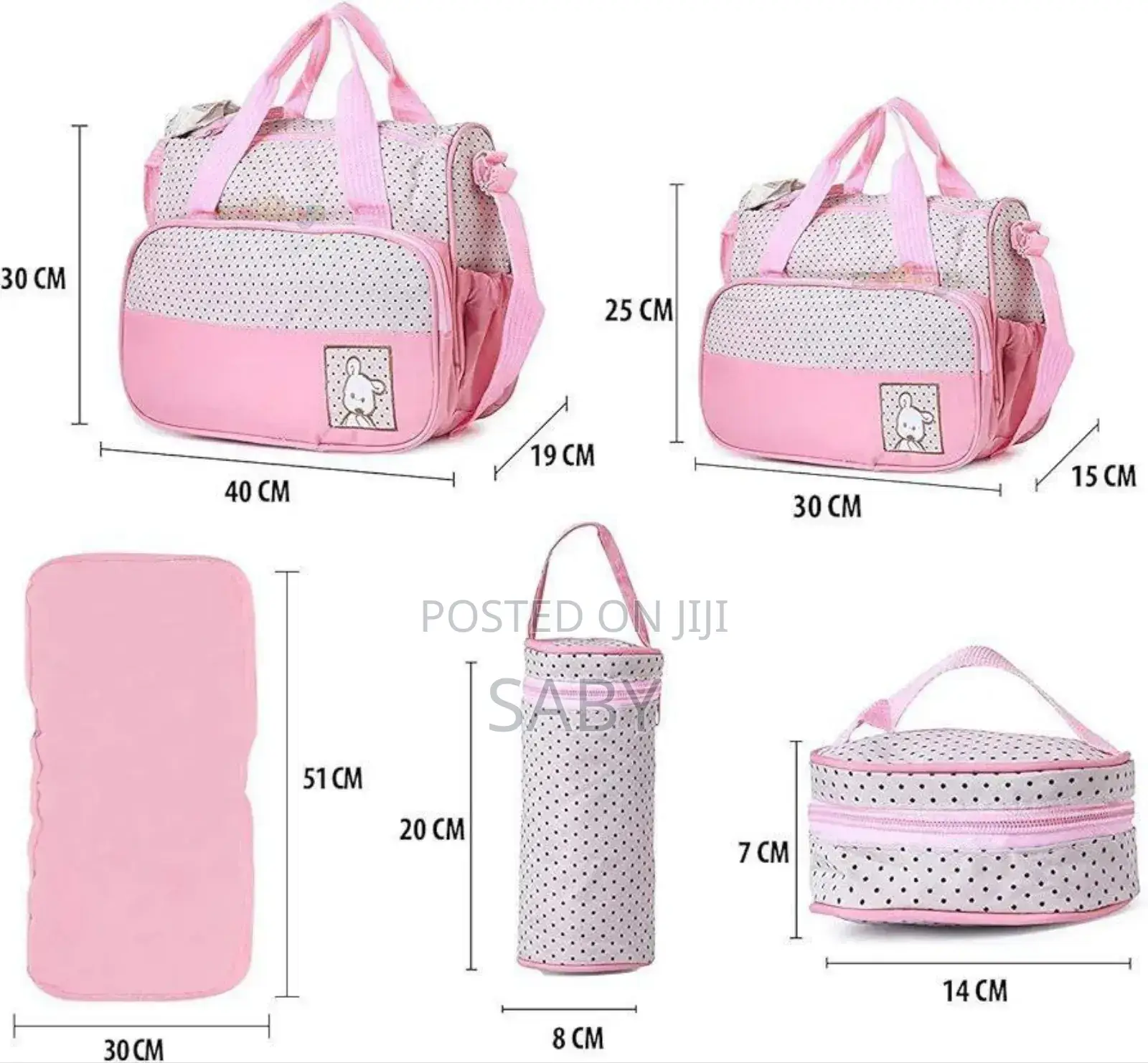5 in 1 Multifunction Mamy Bag