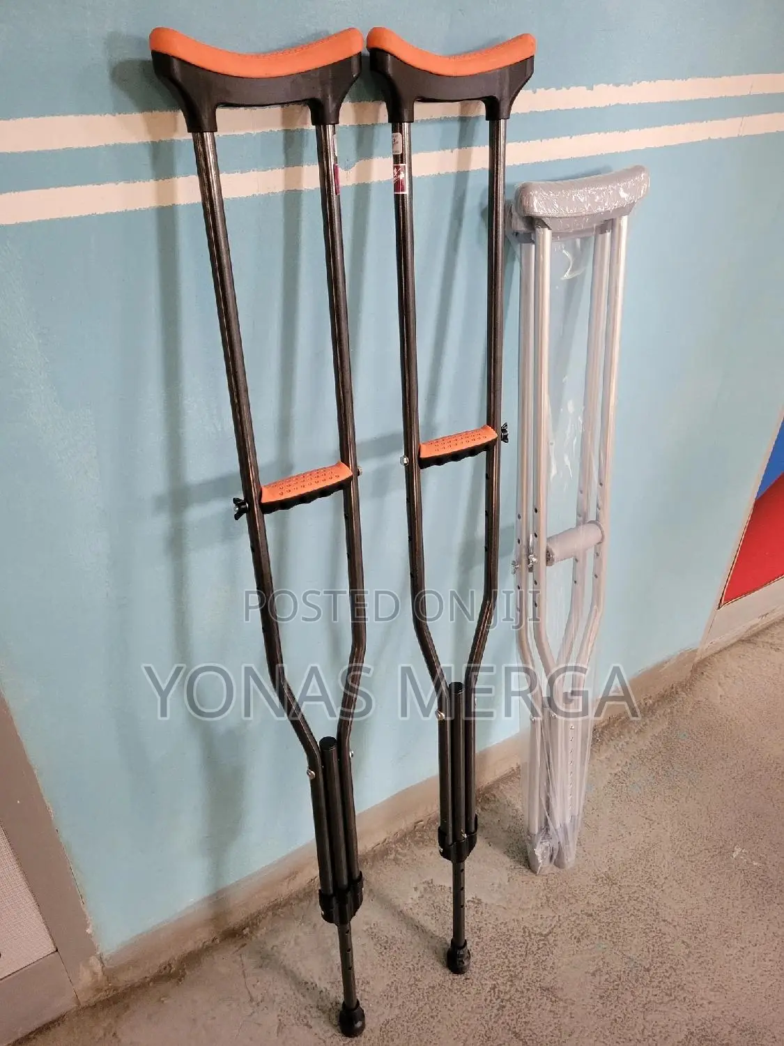 Crutches/ክራንች+For Men,Women and Teens – Lightweight Durable
