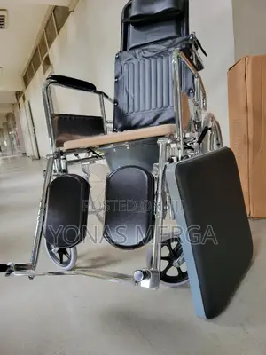 Transport Wheelchair for Indoor and Outdoor Use