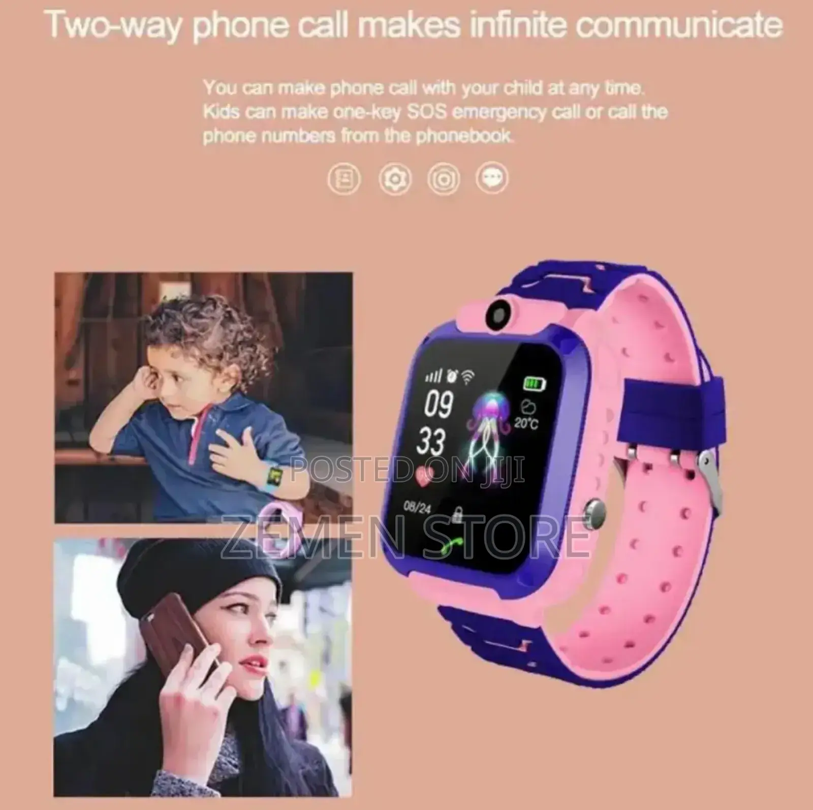 High Quality Waterproof 4G Smart Watch