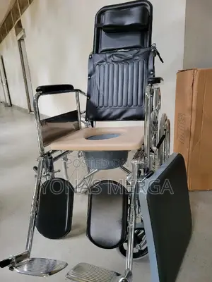 Potty Wheelchair Disabled Seniors Driving Medica/Easy-Clean