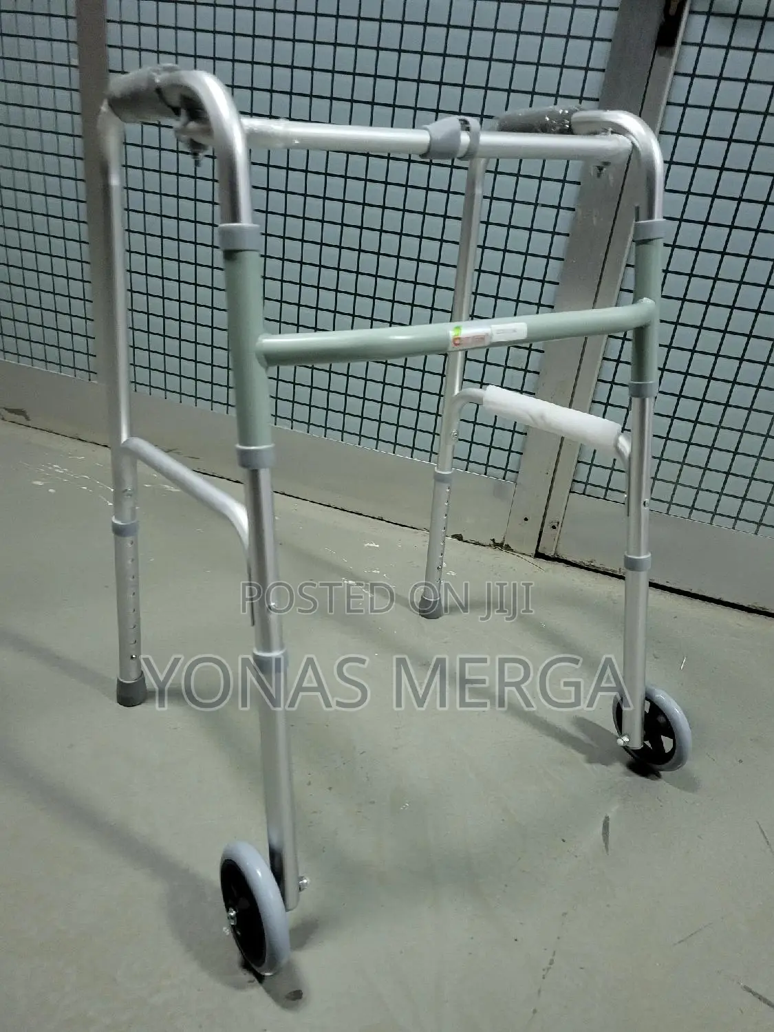 Walker With Wheels Disabled Elderly Walking Tool