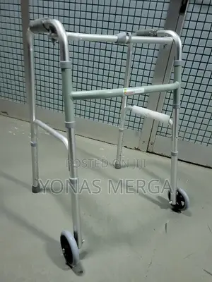 Photo - Walker With Wheels Disabled Elderly Walking Tool