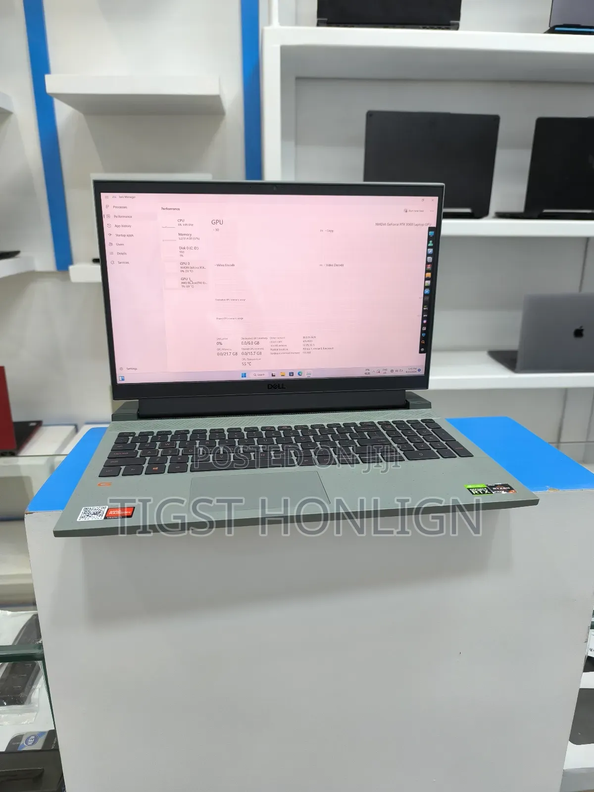 New Laptop Dell G15 5511 32GB AMD Ryzen 7 SSD 512GB