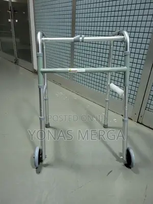 Photo - Walker With Wheels for Seniors - Adult Walker -