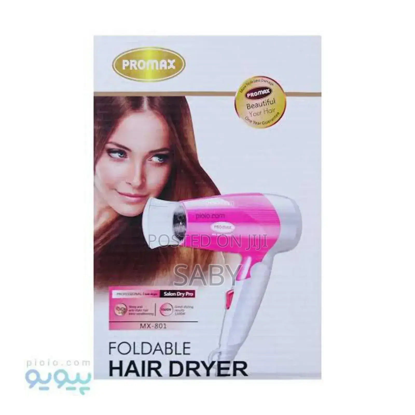 Promax Foldable Mini Hair Dryer