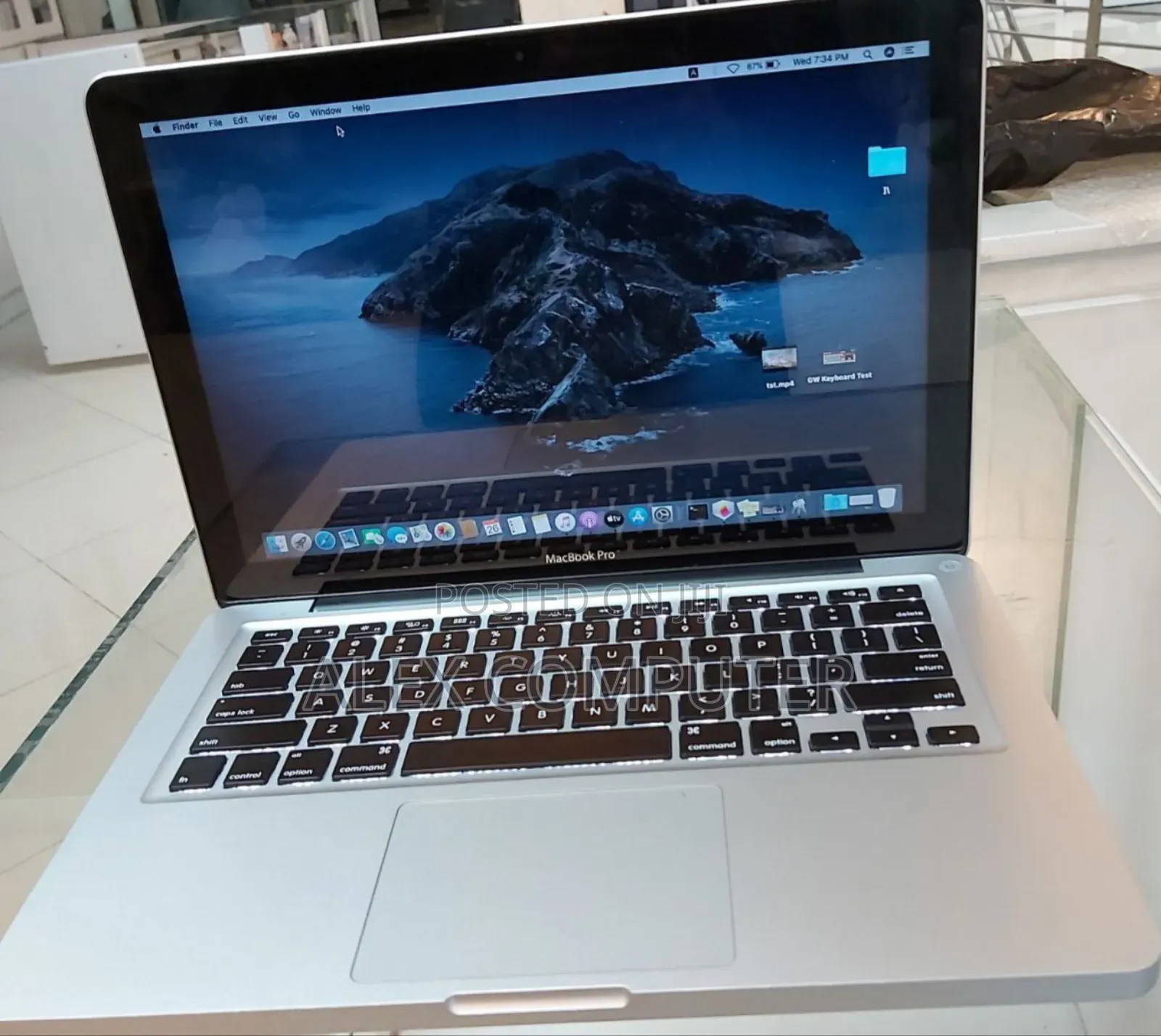 New Laptop Apple MacBook Pro 2012 4GB Intel Core I5 SSD 128GB