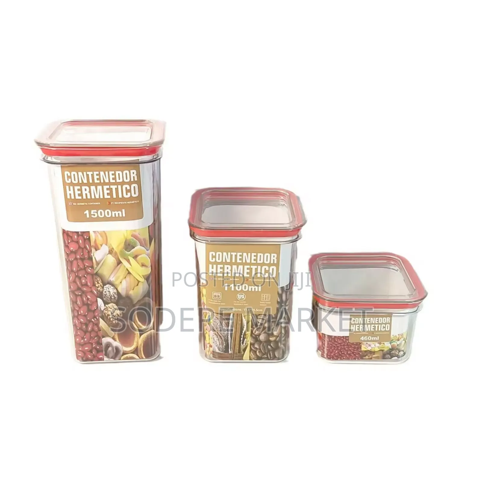 3 Sets Storage Containers