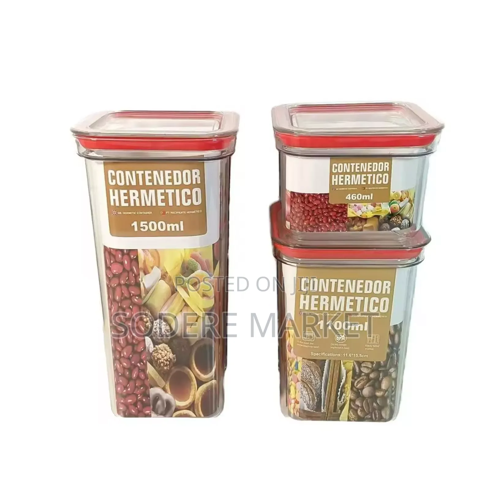 3 Sets Storage Containers