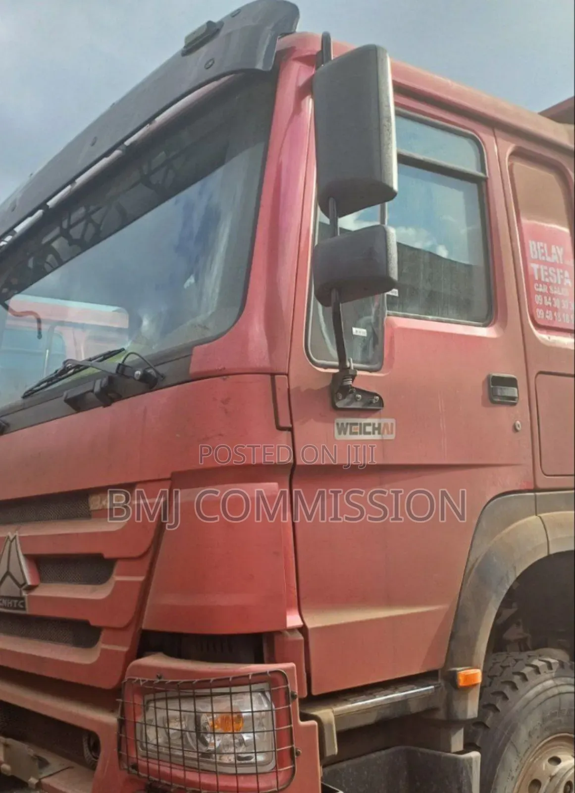 50% ባንክ Sino Dumptruck 340hp 2025