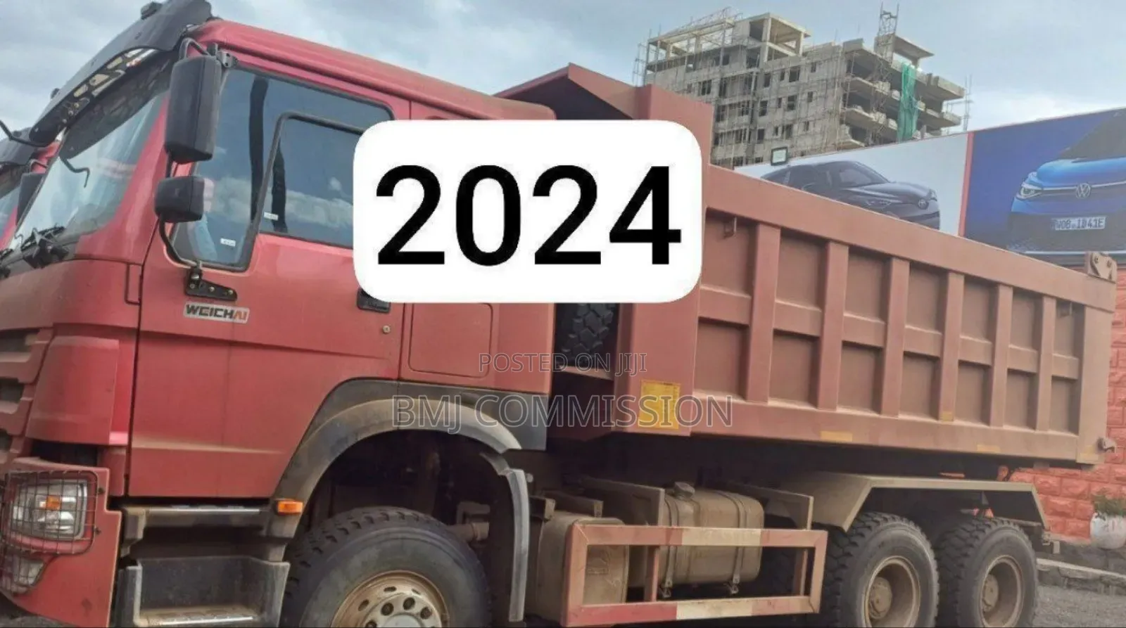 50% ባንክ Sino Dumptruck 340hp 2025