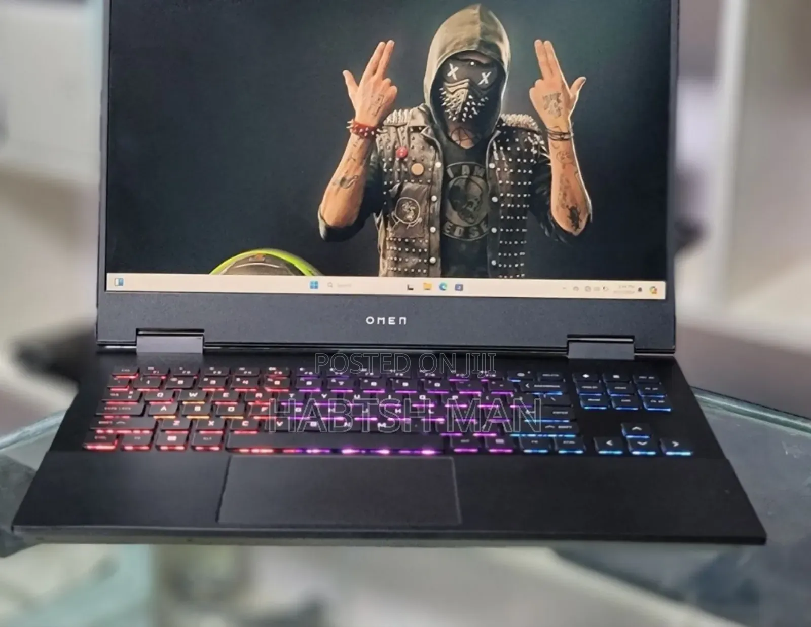 New Laptop HP Omen 15t 16GB AMD Ryzen 7 SSD 512GB