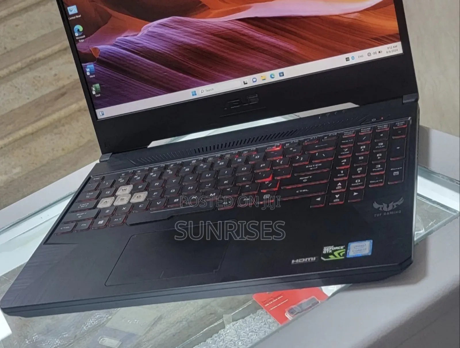 New Laptop Asus TUF Gaming FX504 16GB Intel Core I7 SSD 512GB