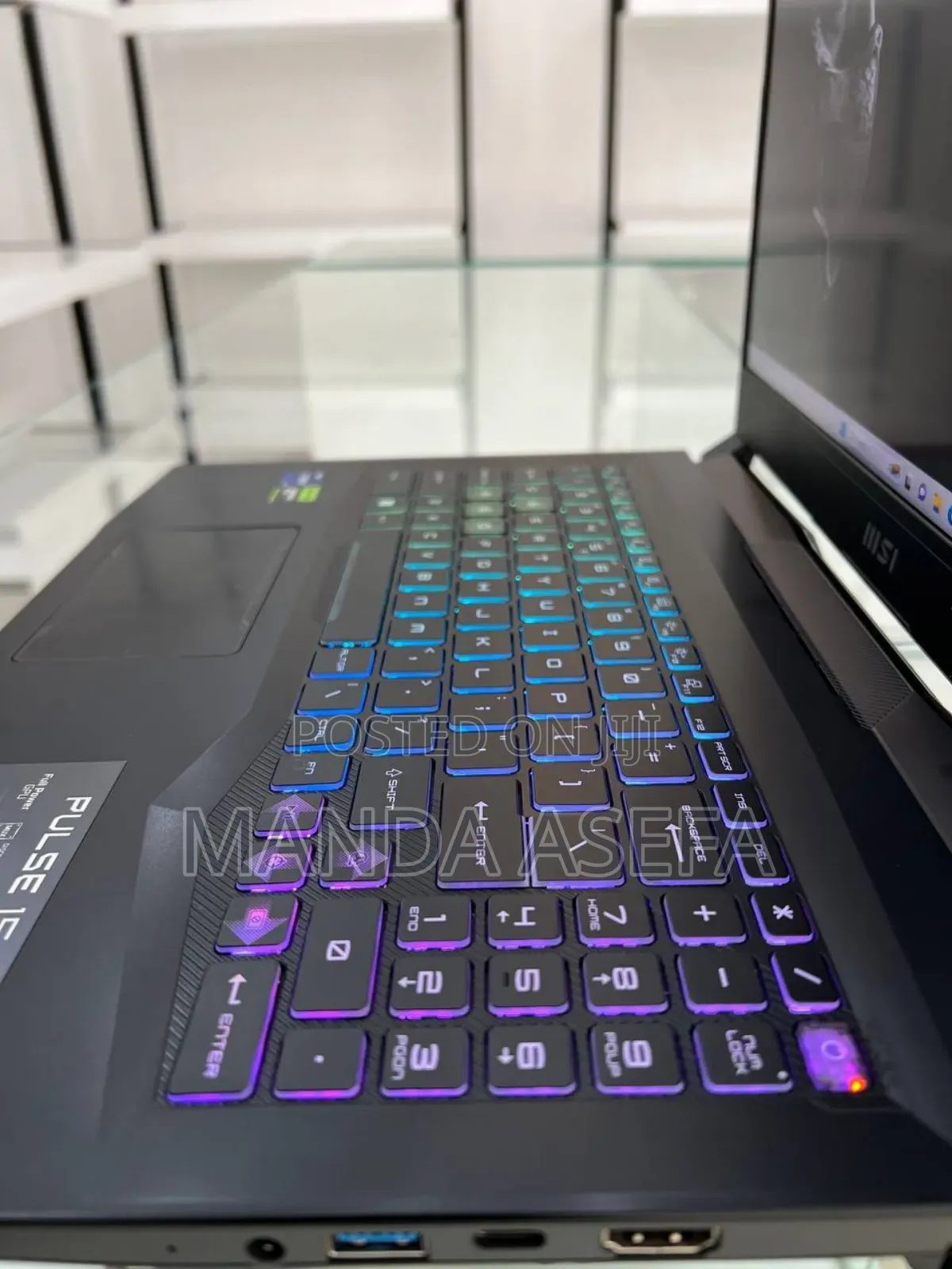 New Laptop MSI 16GB Intel Core I9 SSD 1T