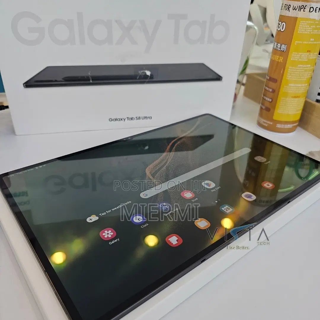 New Samsung Galaxy Tab S8 Ultra 256 GB Gray