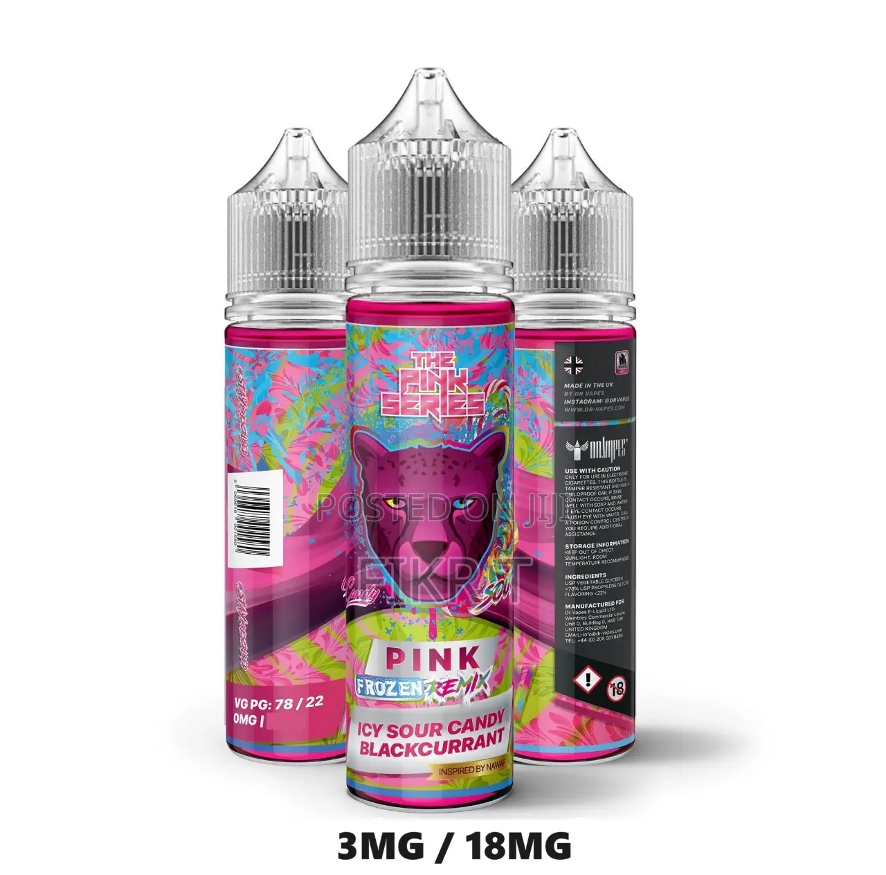 Pink Panther 60ml Vape Juice