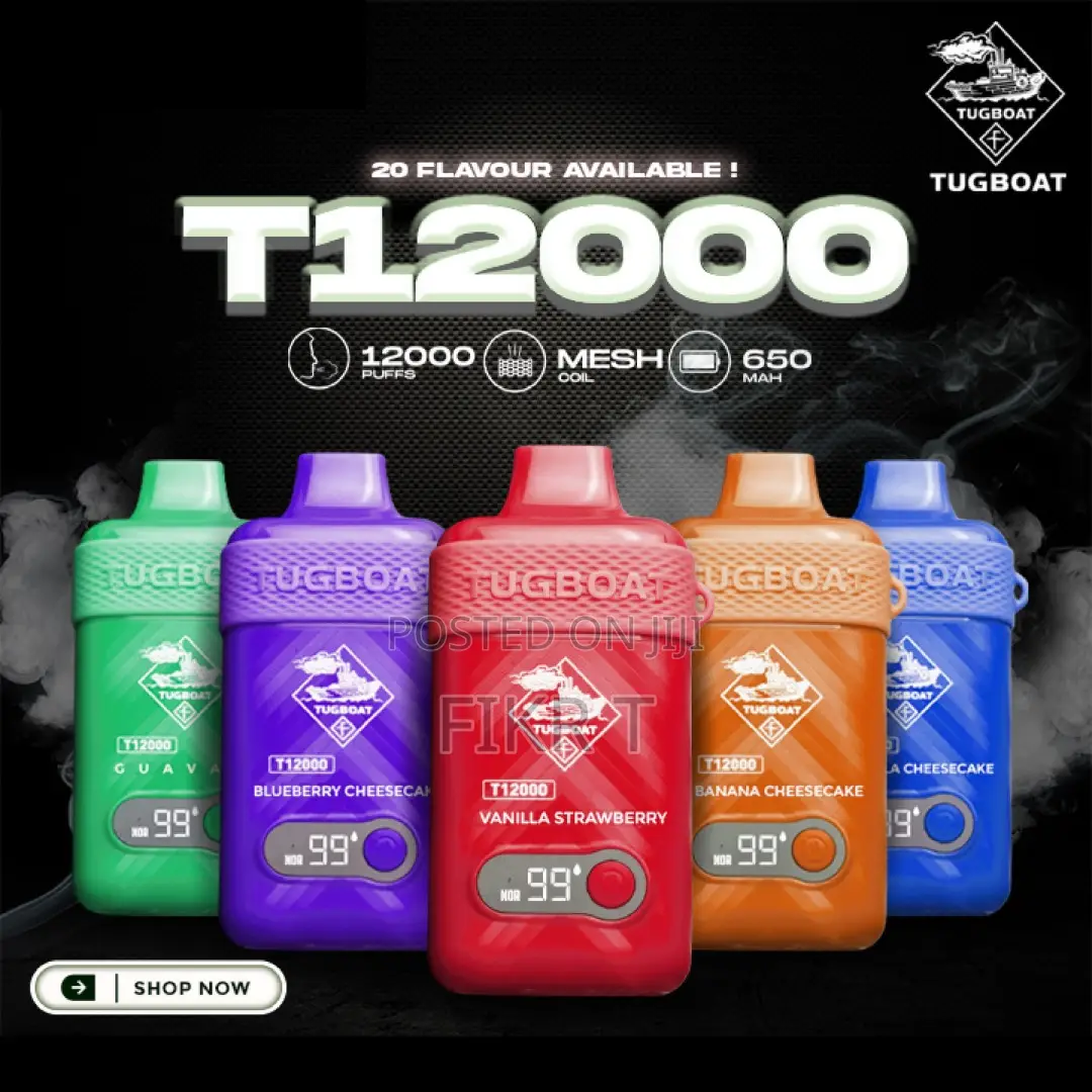 Tugboat 12,000puff Disposable Vape