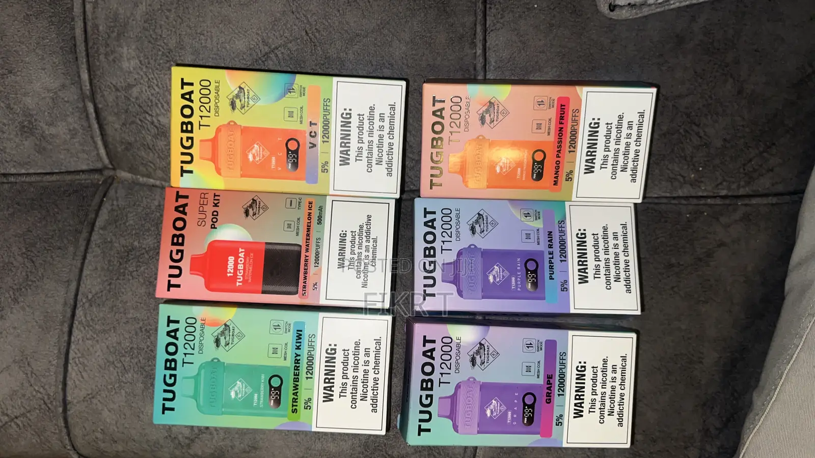 Tugboat 12,000puff Disposable Vape