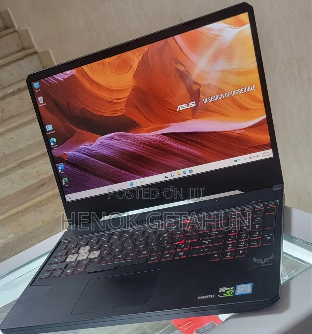 New Laptop Asus TUF Gaming A15 16GB Intel Core I7 SSD 512GB