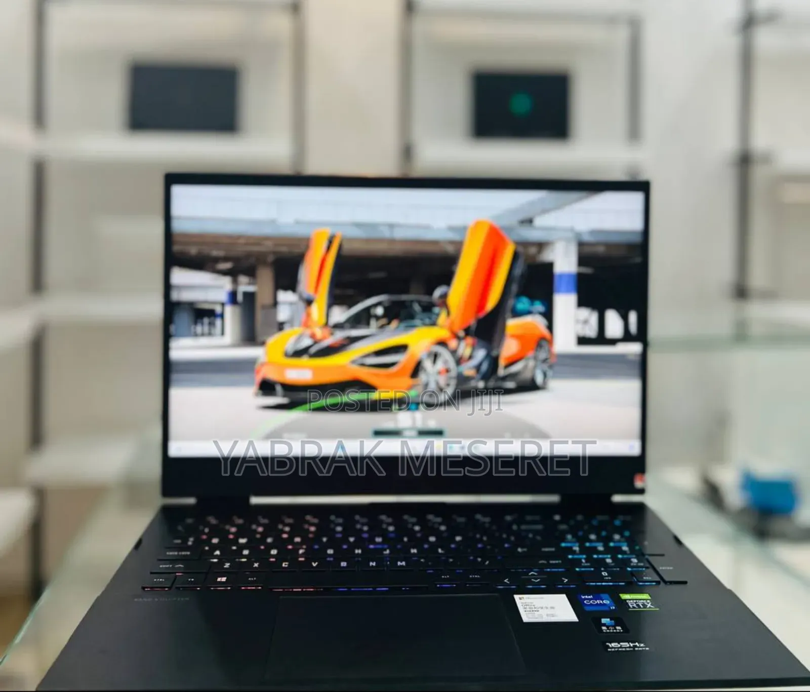 New Laptop HP Omen 17 18GB Intel Core I7 SSD 512GB