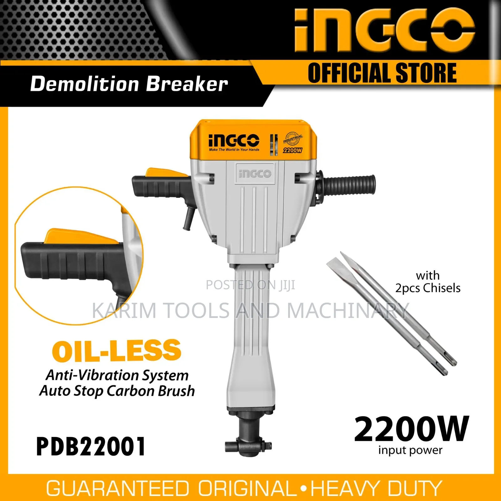Ingco Demolition Breaker 2200W