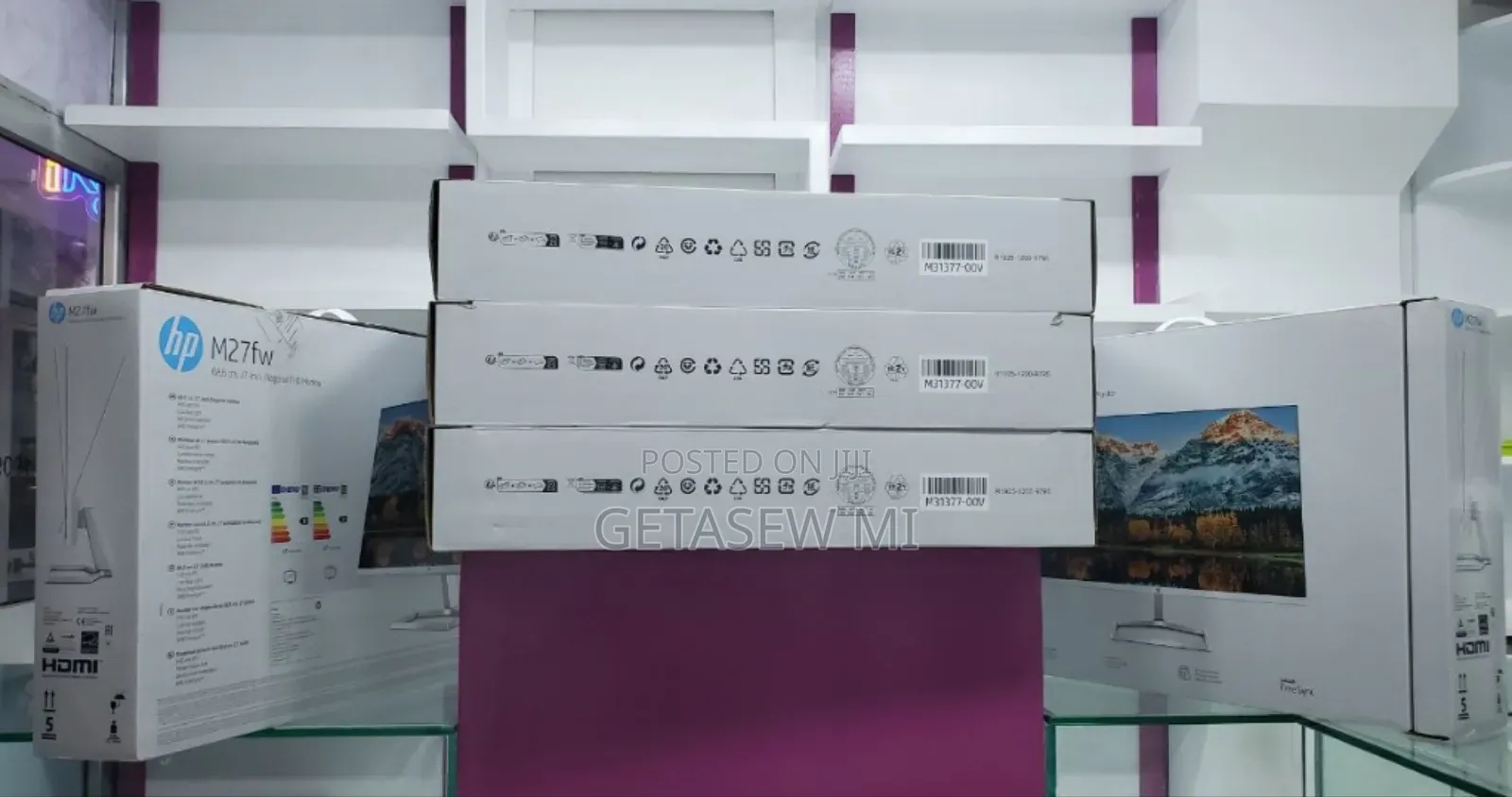 Brand New With Cartoon Hp 27" Inch Monitor