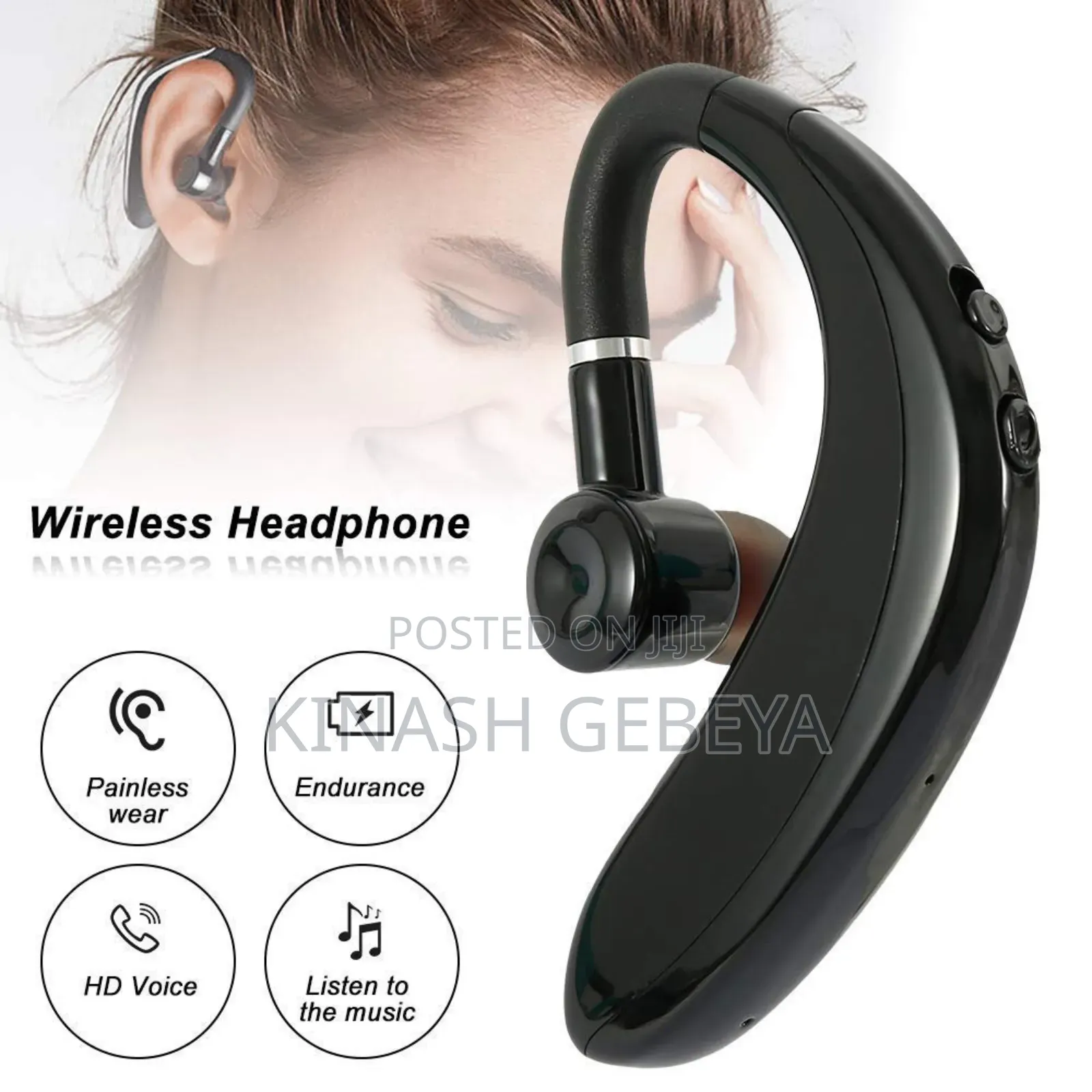 Wiresless Bluetooth Headset