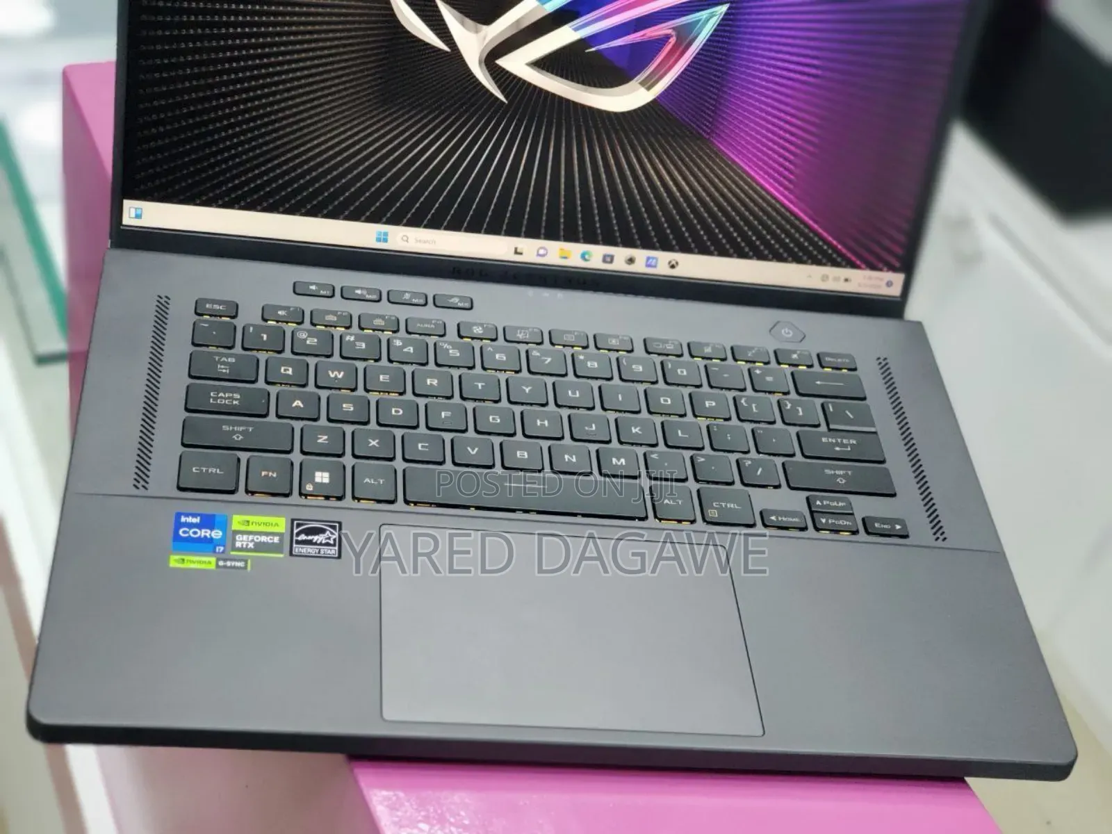 New Laptop Asus ROG Zephyrus G16 16GB Intel Core I7 SSD 1T