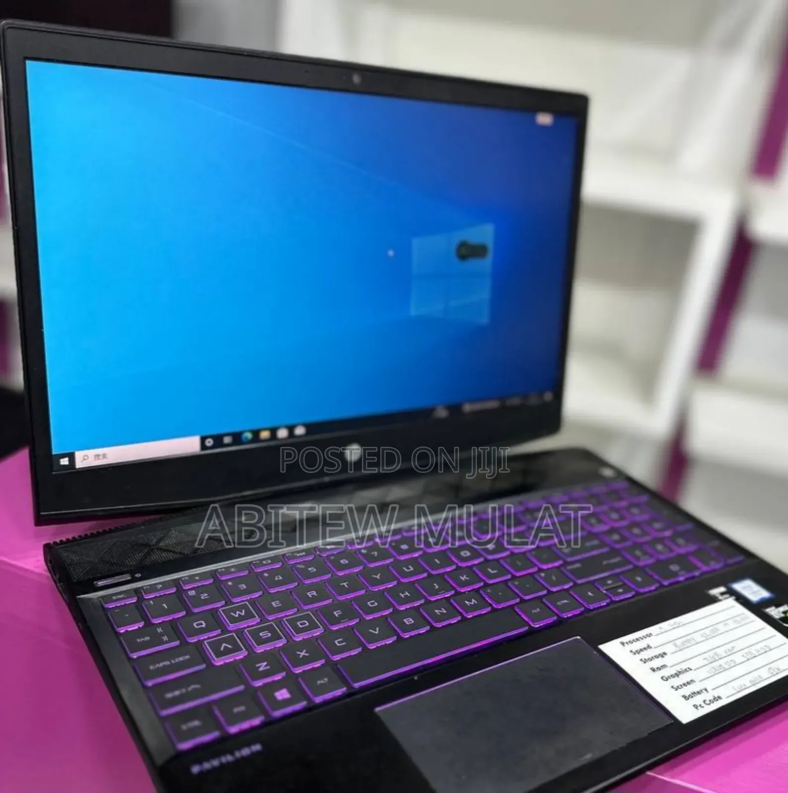 New Laptop HP Pavilion Power 15 8GB Intel Core I5 HDD+SSD 1T