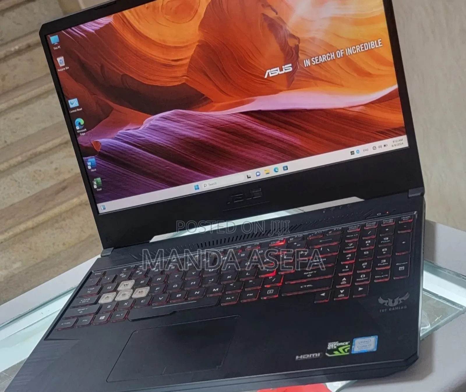 New Laptop Asus 16GB Intel Core I7 SSD 512GB