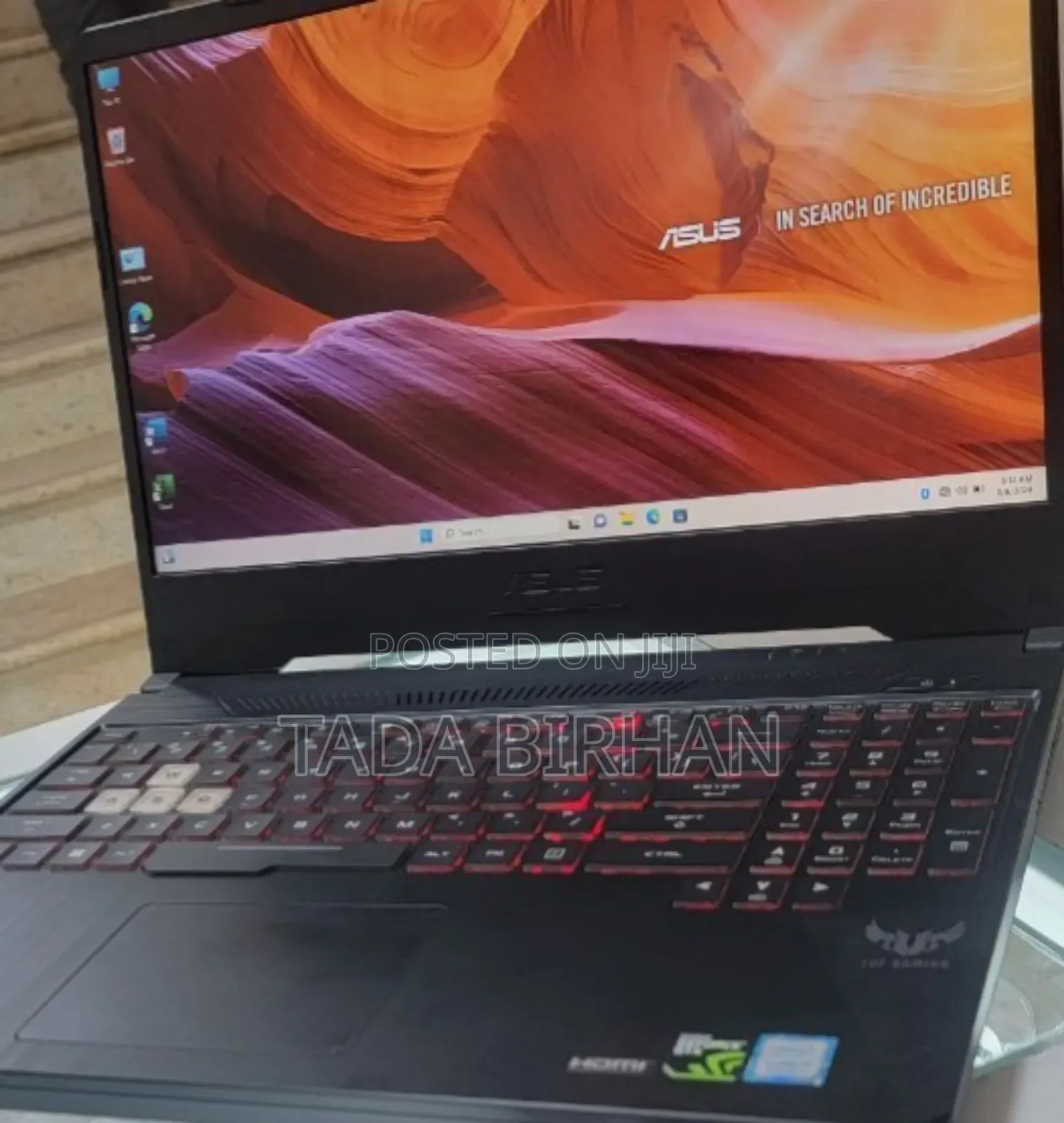 New Laptop Asus TUF Gaming FX504 16GB Intel Core I7 SSD 512GB