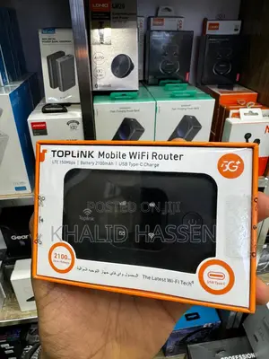 Photo - Toplink Mobile Wifi Router NOTE: 5G SIM Only Work at 4G