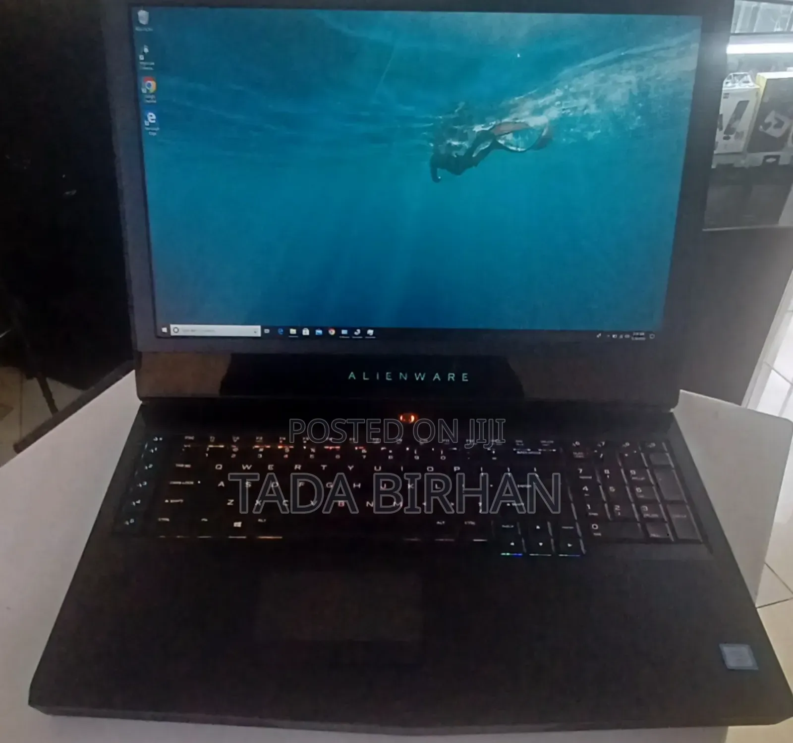 New Laptop Alienware Area-51m 16GB Intel Core I7 HDD+SSD 512GB