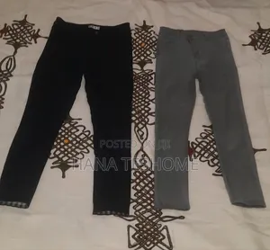 Black and Grey Jeans