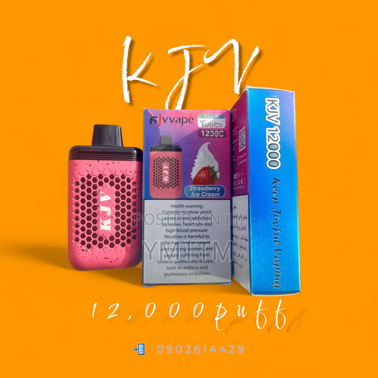 Vape KJV 12,000puff