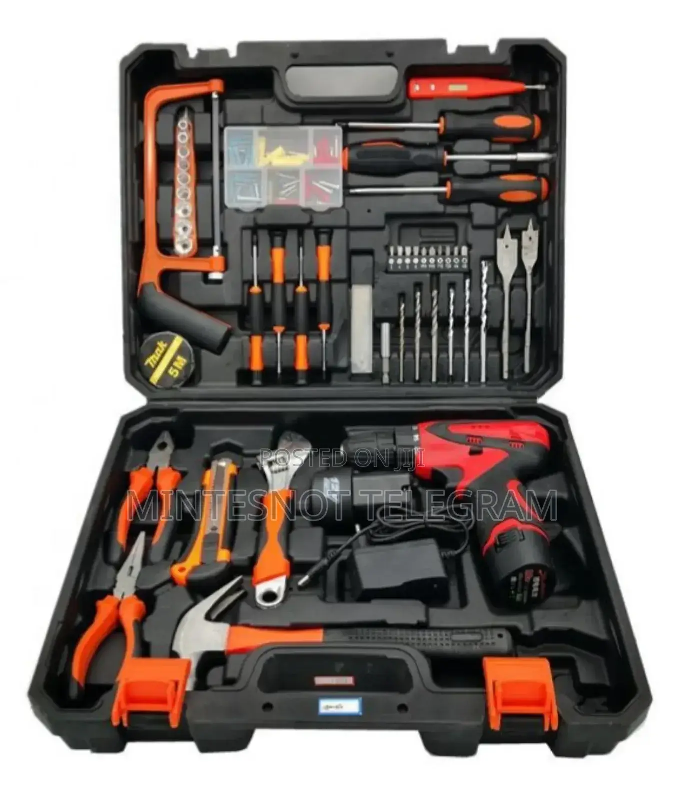 Toolset With Chargeable Drill 12v