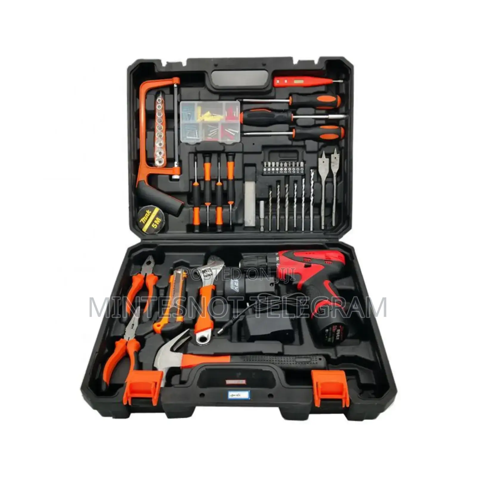 Toolset With Chargeable Drill 12v