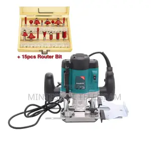 Meakida Router and Router Bit 15 Piece