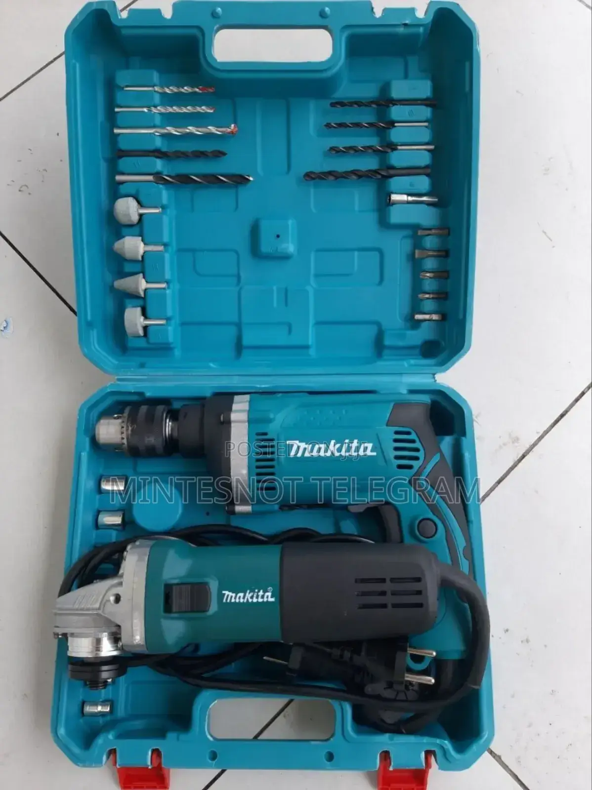 Makita Drill and Grinder
