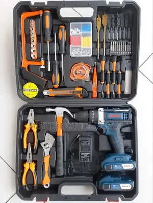 Photo - Chargeable Drill With Accessories Bosch